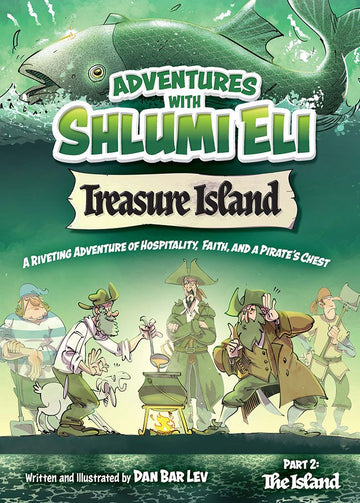 Adventures with Shlumi Eli - Treasure Island Part 2: The Island — cover hardcover | Judaica Square Lakewood