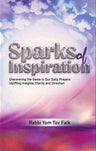 Sparks of Inspiration — front cover hardcover | Judaica Square Lakewood