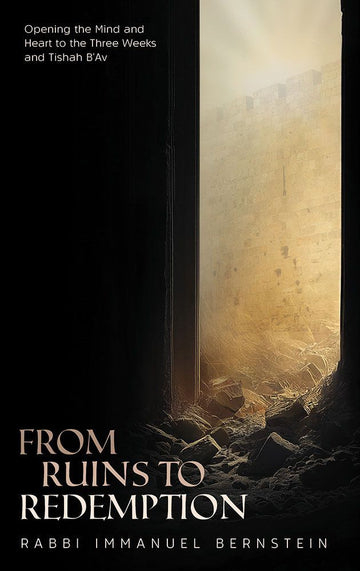 From Ruins to Redemption — front cover book | Judaica Square Lakewood