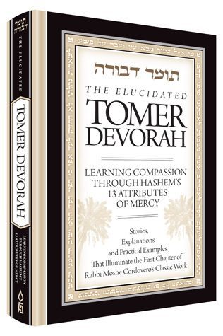 3D view of The Elucidated Tomer Devorah by Rabbi Shmuel Meir Riachi, hardcover edition