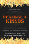 Meaningful Kinnos — front cover hardcover | Judaica Square Lakewood