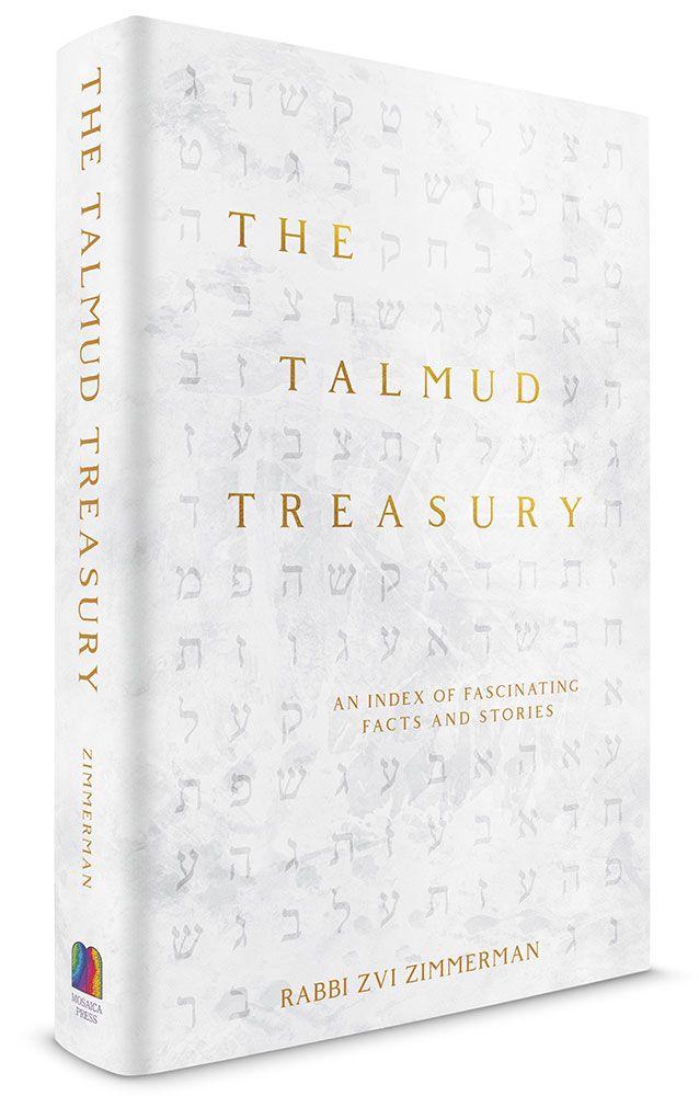 3D view of The Talmud Treasury by Rabbi Zvi Zimmerman, hardcover edition