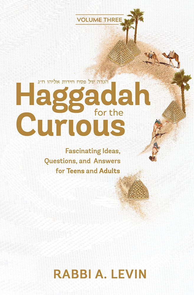 Haggadah for the Curious, vol. 3 — front cover hardcover | Judaica Square Lakewood