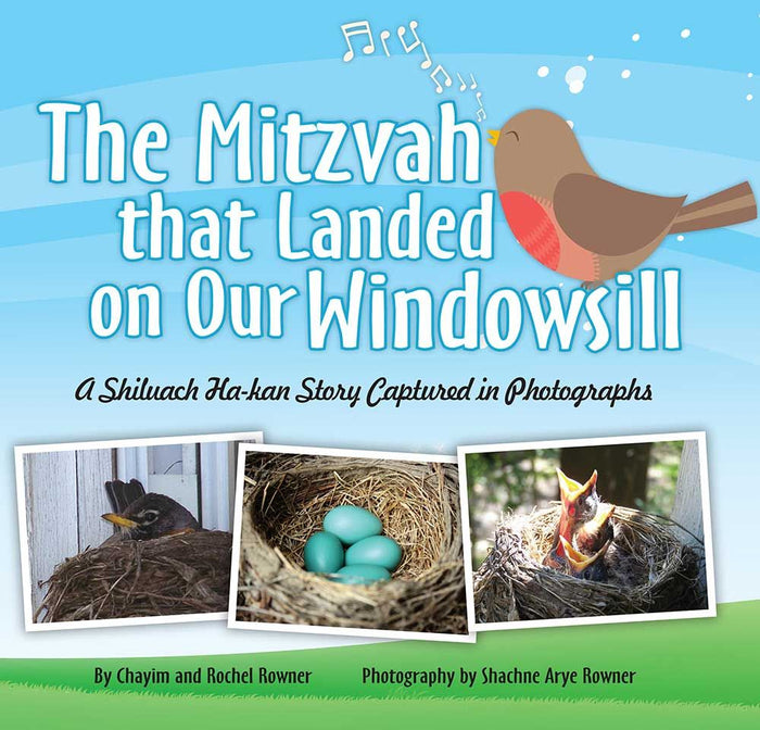 Mitzvah That Landed on My Windowsill — front cover hardcover | Judaica Square Lakewood