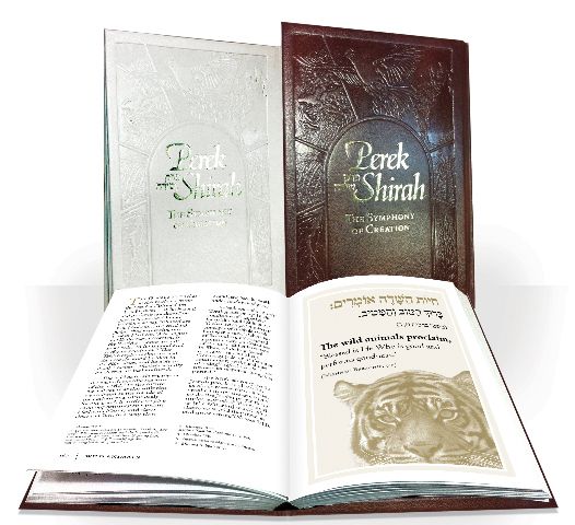 Perek Shirah: The Symphony of Creation — cover | Judaica Square Lakewood