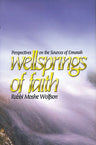 Wellsprings of Faith — front cover hardcover | Judaica Square Lakewood