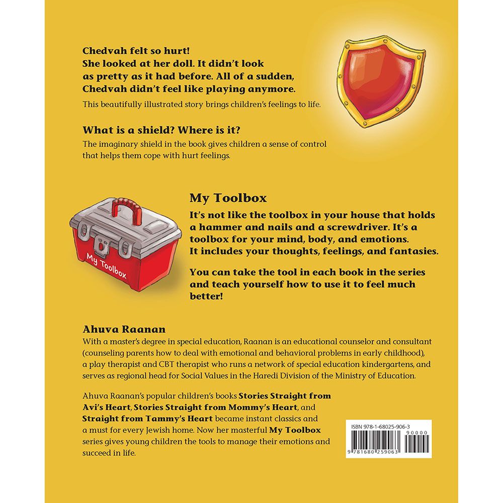 Back cover of Be Smart, Be Smart! Don't Take it to Heart! by Ahuva Raanan, with the summary and barcode