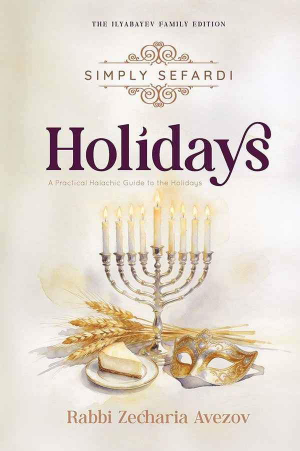 Simply Sefardi - Holidays — cover Hardcover | Judaica Square Lakewood