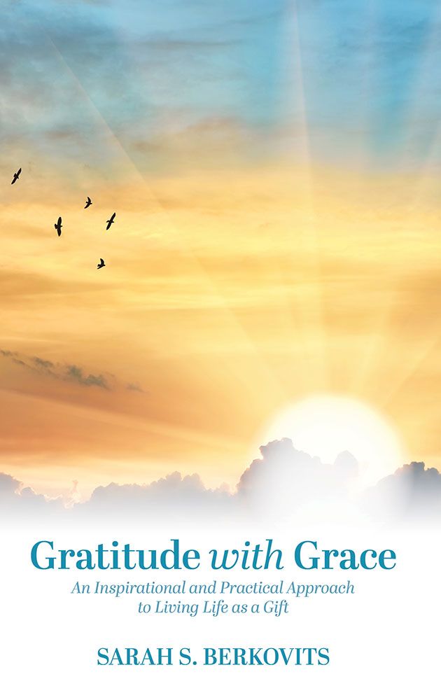 Gratitude with Grace — front cover hardcover | Judaica Square Lakewood