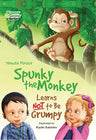 Spunky the Monkey Learns not... Grumpy — front cover | Judaica Square Lakewood