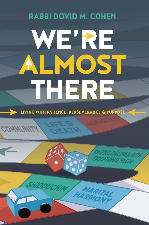 We're Almost There — front cover hardcover | Judaica Square Lakewood