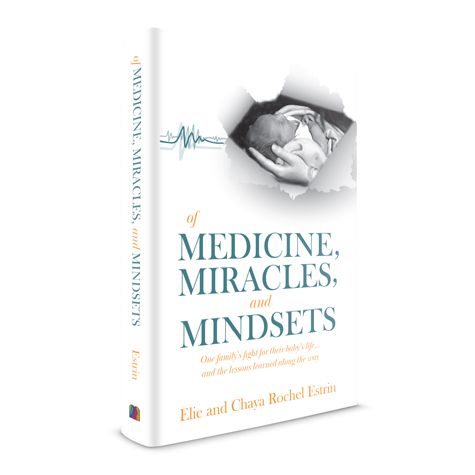 Of Medicine, Miracles, and Mindsets — front cover hardcover | Judaica Square Lakewood
