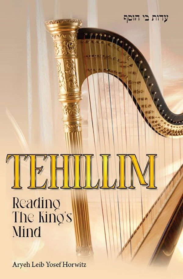 Tehillim: Reading the King's Mind — front cover | Judaica Square Lakewood