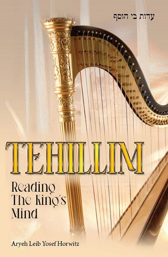 Tehillim: Reading the King's Mind — front cover | Judaica Square Lakewood