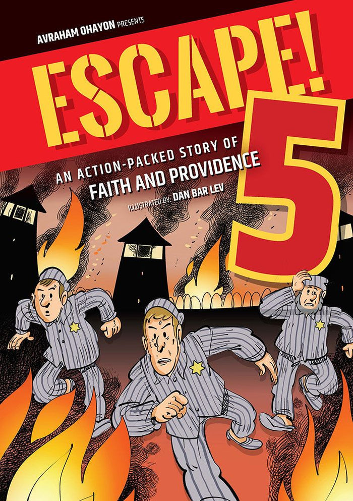 Escape 5 (Comics) — cover | Judaica Square Lakewood