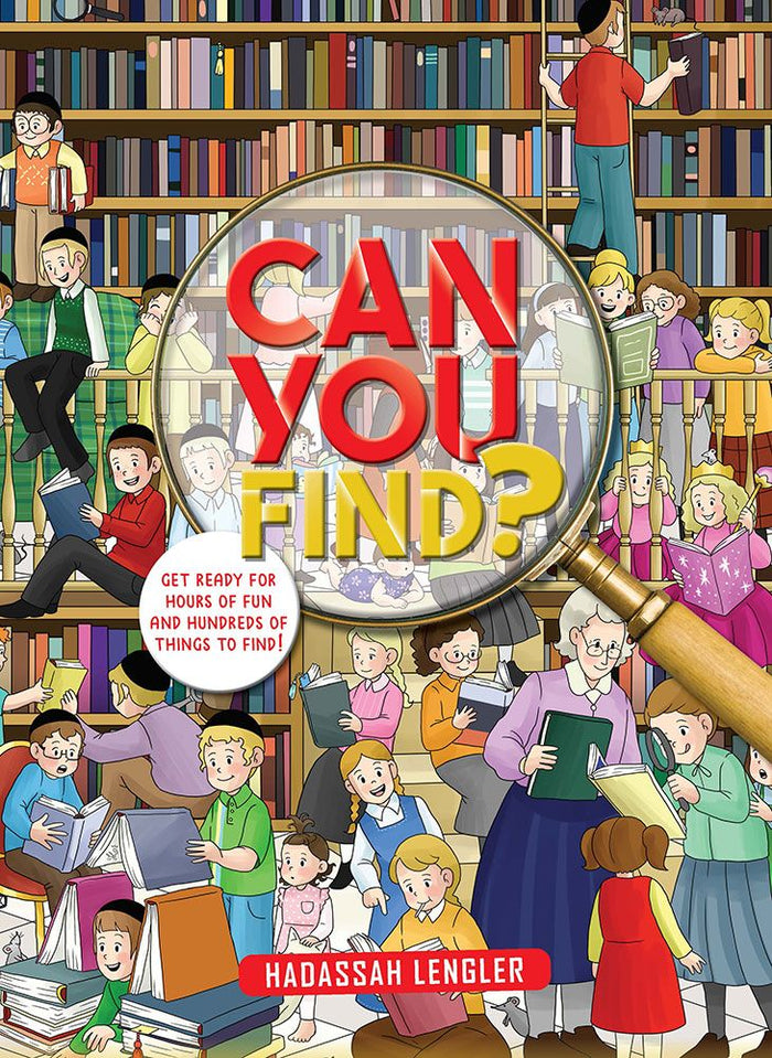 Can You Find? — front cover hardcover | Judaica Square Lakewood