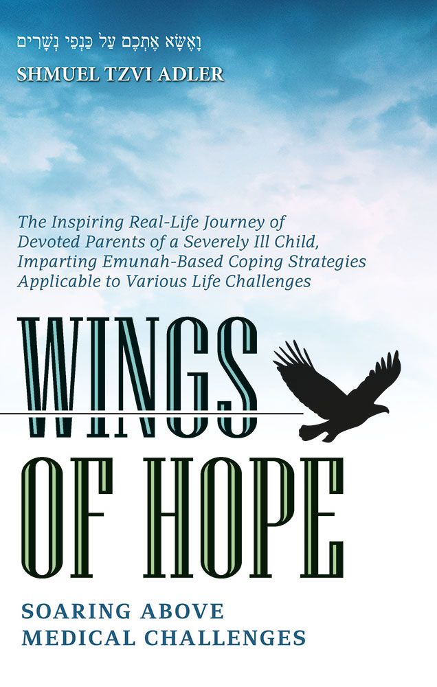 Wings of Hope — 3D view hardcover | Judaica Square Lakewood