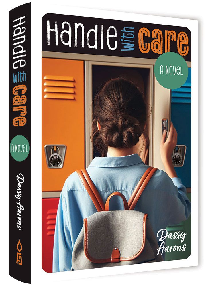3D view of Handle with Care by Dassy Aarons, hardcover edition