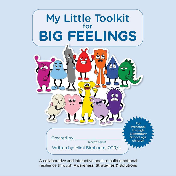 My Little Toolkit for BIG FEELINGS — front cover hardcover | Judaica Square Lakewood