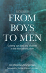 From Boys to Men — 3D view hardcover | Judaica Square Lakewood