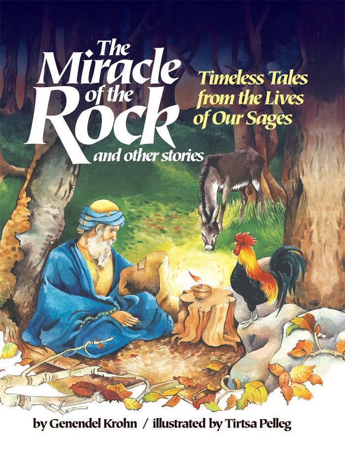 Miracle of the Rock and Other Stories — front cover hardcover | Judaica Square Lakewood