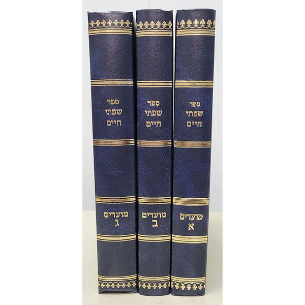 Sifsei Chaim, 3 Volume Set, Moadim