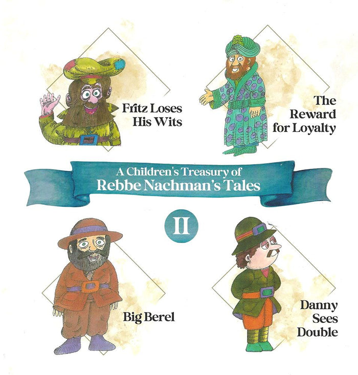 Children's Treasury, R'Nachman Tales #2 — front cover hardcover | Judaica Square Lakewood