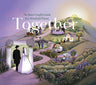 Front cover of Together by Rabbi Yehuda Schonfeld — chuppah couple and illustrated path of married life, hardcover