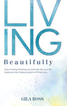Living Beautifully — front cover hardcover | Judaica Square Lakewood