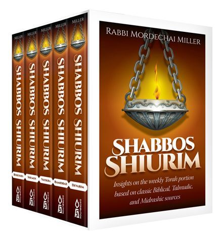 Shabbos Shiurim — front cover Hardcover | Judaica Square Lakewood
