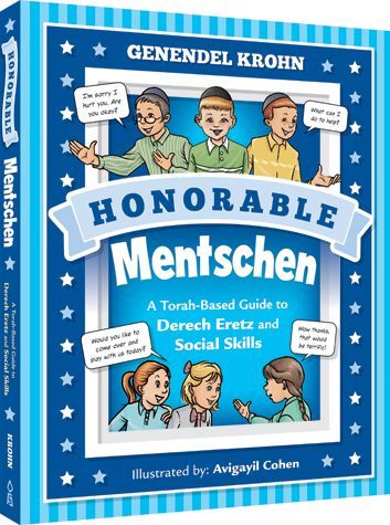 Honorable Mentschen — front cover Hardcover | Judaica Square Lakewood