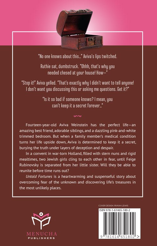 Untold Fortunes: NOT AVAILABLE — Menucha Publishers | Judaica Square Lakewood