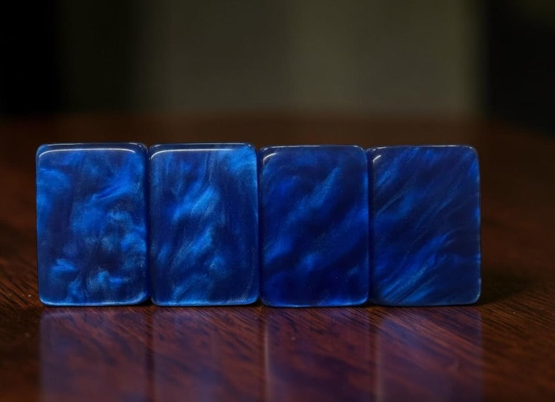 Brilliant Nights Jewish-themed Mahjong tiles close-up