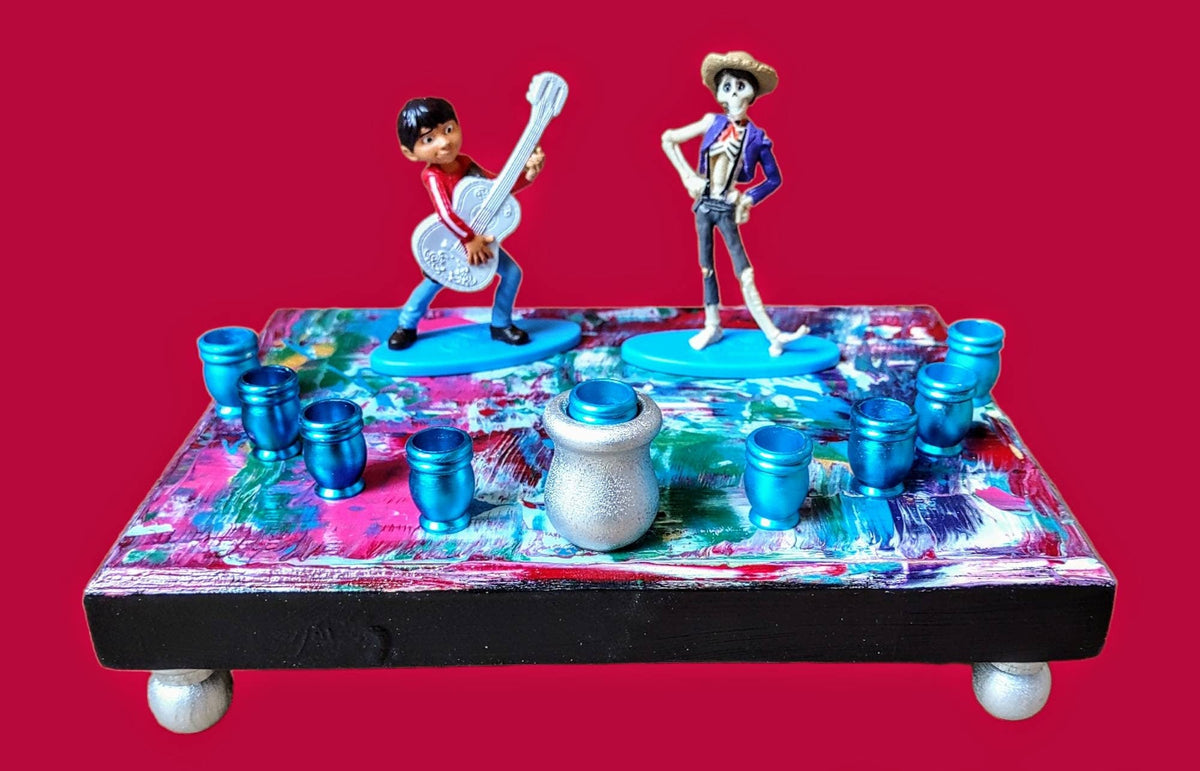 Coco menorah detail view
