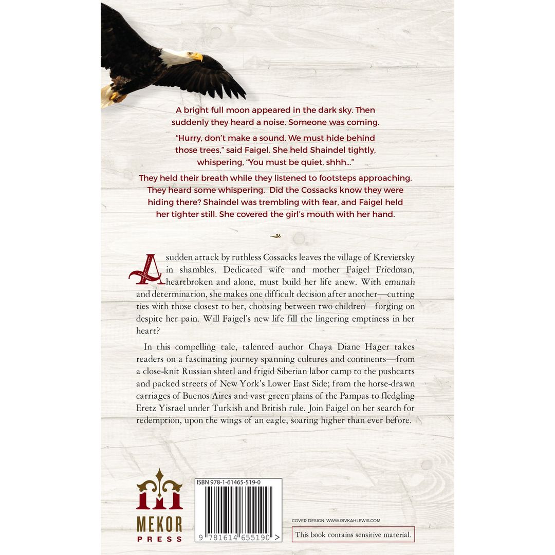 Upon the Wings of an Eagle: NOT AVAILABLE — Menucha Publishers | Judaica Square Lakewood