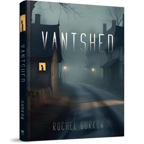 Vanished by Rochel Gurkow — hardcover Jewish historical novel cover | Judaica Square Lakewood