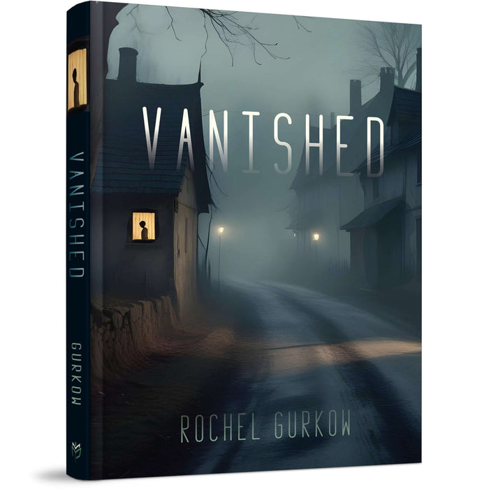Vanished by Rochel Gurkow — hardcover Jewish historical novel cover | Judaica Square Lakewood