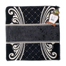 Velvet tallis and tefillin bag set with embroidery and crystal accents, style 362