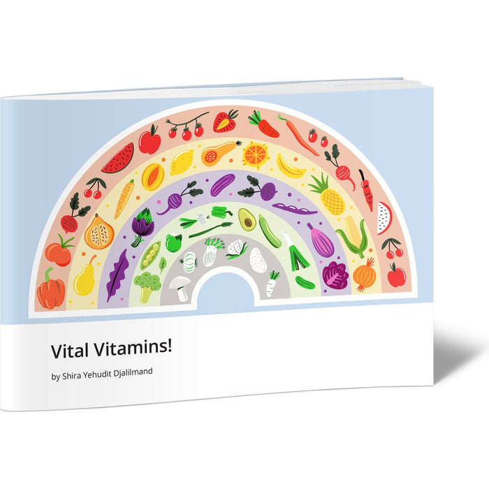 Vital Vitamins! — Shira Yehudit Djalilmand softcover | Judaica Square Lakewood