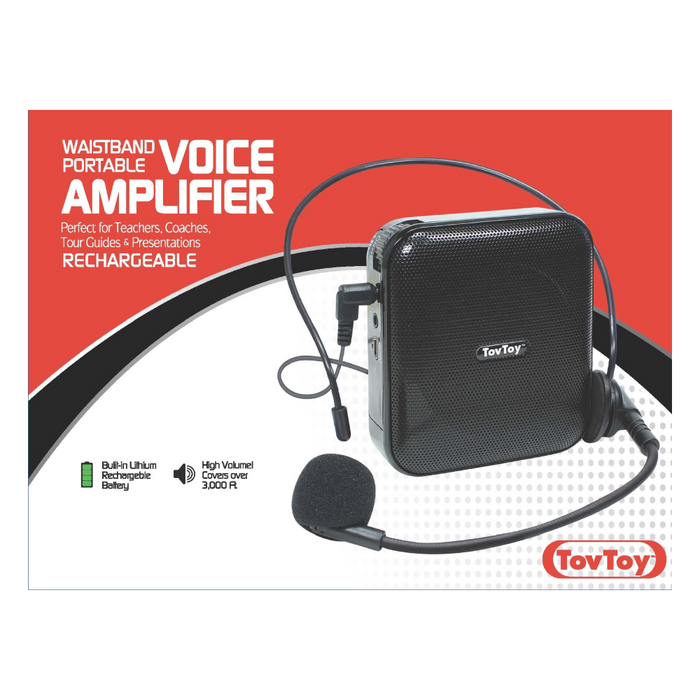 Tov Toy Rechargeable Voice Amplifier with Headset Mic - Mitzvah Family — teacher | Judaica Square Lakewood