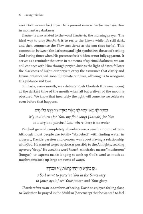 Living Tehillim: Chapters 63-89 - Volume 3