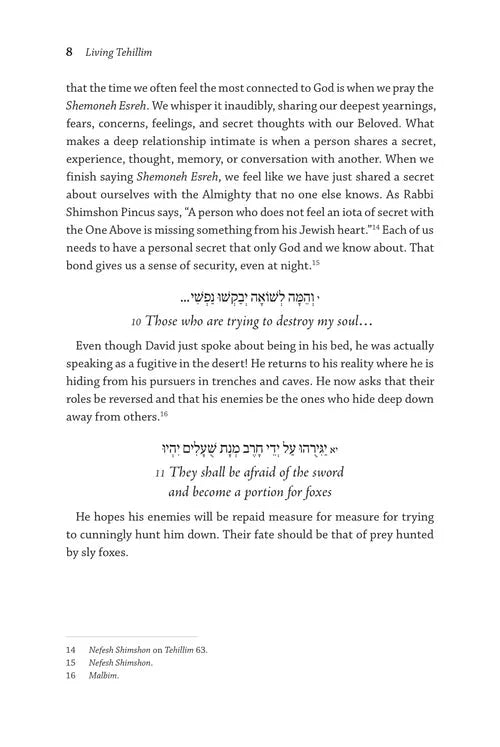 Living Tehillim: Chapters 63-89 - Volume 3