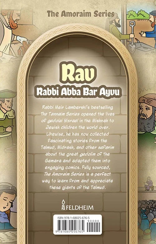 The Amoraim Series: Rabbi Abba Bar Avyu [Rav] - Comics