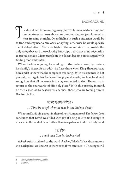 Living Tehillim: Chapters 63-89 - Volume 3