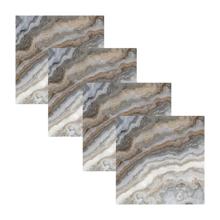 Agate Chargers — detail view | Judaica Square Lakewood