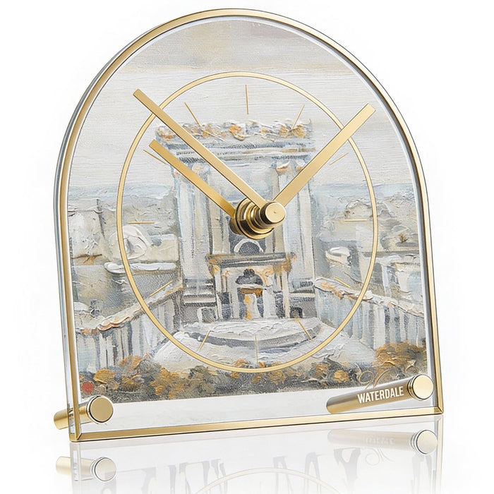 Bais Hamikdash Basic Desk Clock — Desk Clock | Judaica Square Lakewood