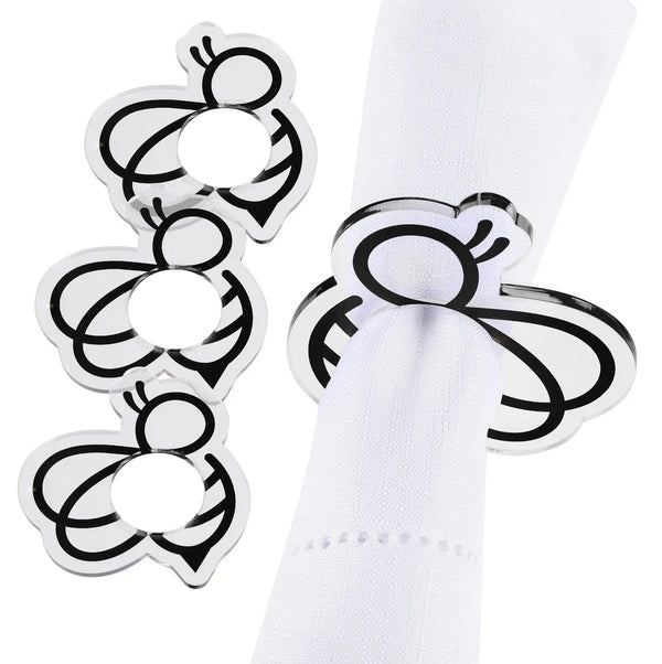Bee Napkin Rings | Judaica Square Lakewood