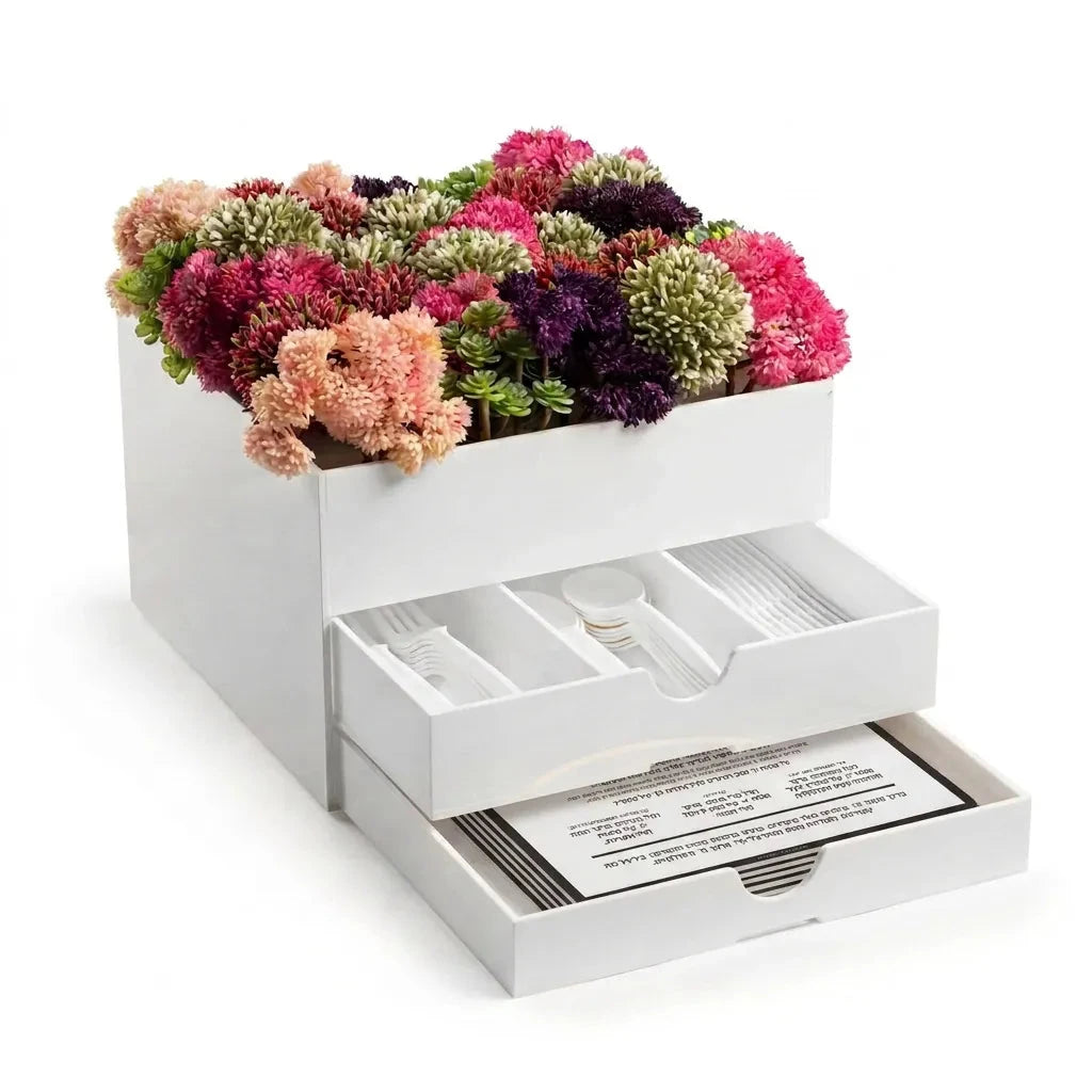 Bencher Vase Silverware Caddy | Judaica Square Lakewood