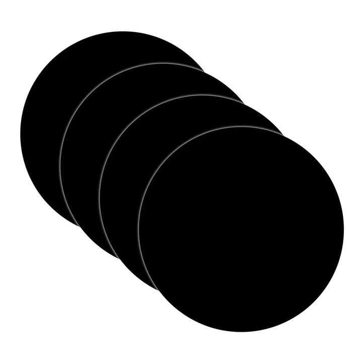 Black Chargers — Charger Plate