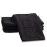 Black Netilas Yadayim Embossed Finger Towel — Finger Towel | Judaica Square Lakewood